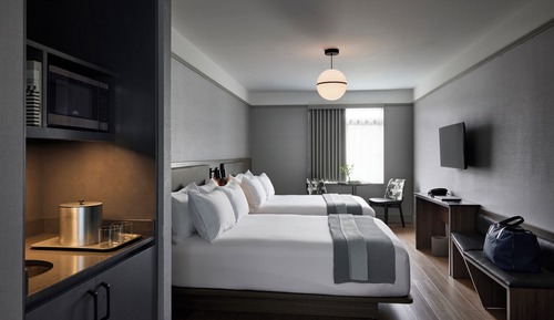 Habitación superior, 2 camas de matrimonio