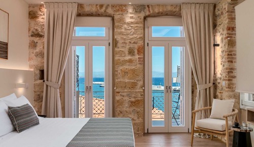 Habitación doble superior, balcón, vistas al mar