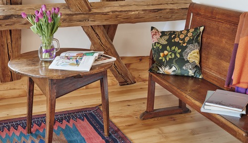 Ático de diseño, 1 cama de matrimonio grande con sofá cama, no fumadores, materiales antialérgicos