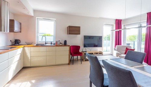 Apartamento Confort, balcón