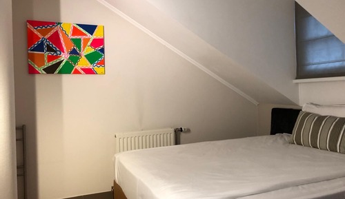 Estudio clásico, 1 cama doble, cocina