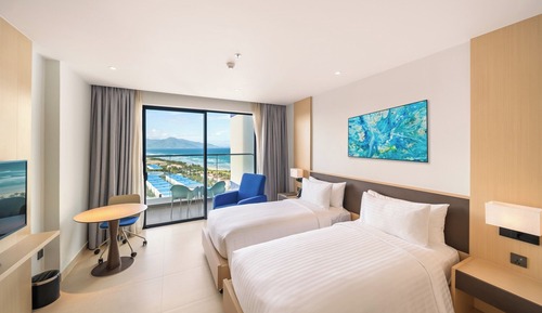 Habitación Deluxe doble, vistas a la playa