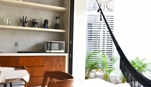 Estudio Deluxe, piscina privada, planta baja