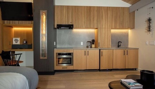 Estudio Deluxe, accesible en silla de ruedas, balcón