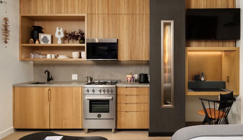 Estudio Deluxe, balcón