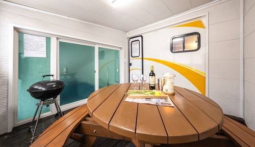 Habitación básica, 1 habitación (luxury caravan red)