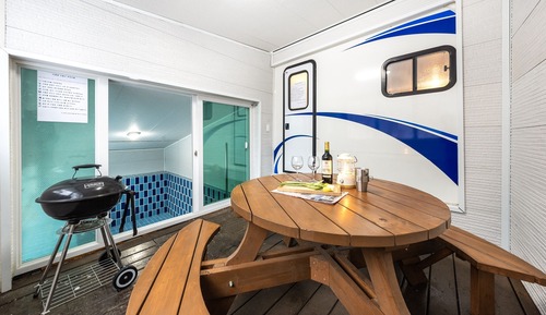 Habitación básica, 1 habitación (luxury caravan navy)