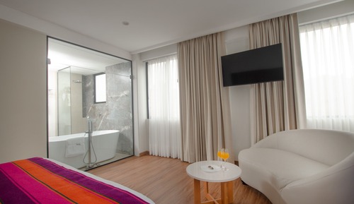 Suite superior, 1 cama de matrimonio, vistas a la ciudad