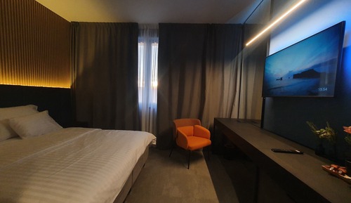 Standard Double or Twin Room, Bathtub, City View (13)