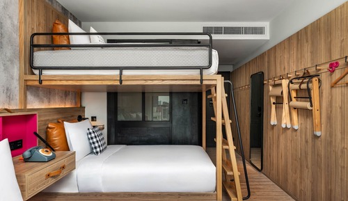Loft, no fumadores, vistas a la ciudad