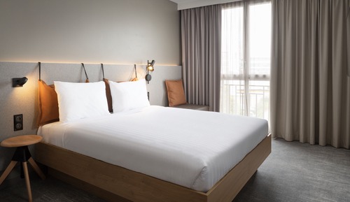 Habitación, 1 cama doble, no fumadores, vistas a la ciudad