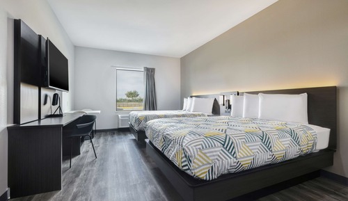 Habitación estándar, 2 camas de matrimonio, no fumadores
