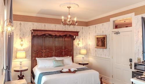 Habitación individual romántica