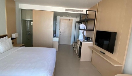 Habitación Deluxe, vistas parciales al mar