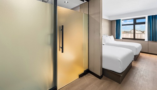Habitación Premier doble, 2 camas dobles