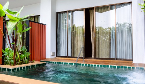 Habitación estándar, 1 cama de matrimonio grande (Plunge Pool Central Building)