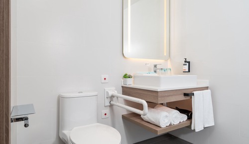 Habitación, 1 cama de matrimonio grande, accesible para personas con discapacidad