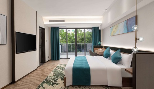 Habitación Deluxe, 1 cama de matrimonio grande, no fumadores (Sunshine)