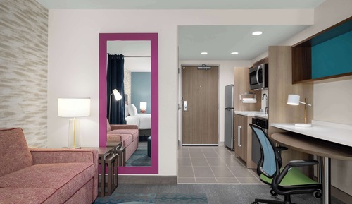 Suite estudio, 1 cama de matrimonio grande, accesible para personas con discapacidad (Hearing)