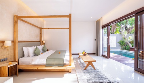 Villa ejecutiva, 1 habitación, vistas a la piscina