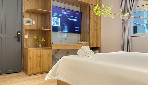 Suite estudio Deluxe, 1 cama de matrimonio grande (6even3)