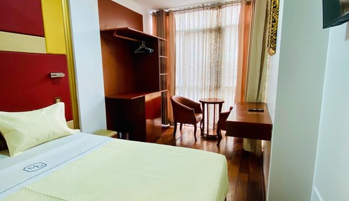 Habitación romántica, 1 cama de matrimonio