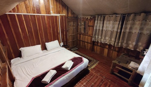 Casa Conforten un árbol