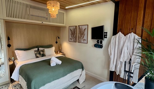Cabaña romántica