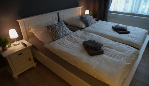 Habitación básica con 2 camas individuales, no fumadores
