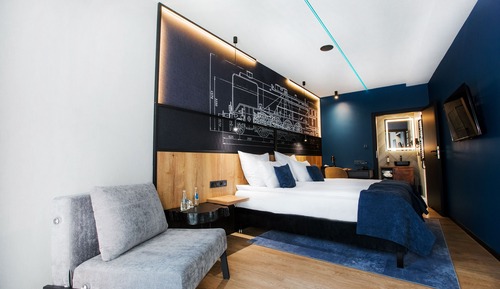Habitación Premium con 1 cama doble o 2 individuales