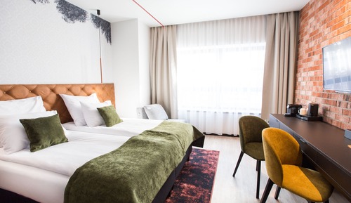 Habitación estándar con 1 cama doble o 2 individuales