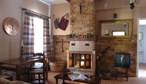 Apartamento Confort, chimenea