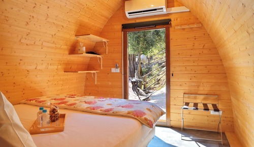 Cabaña estándar, 1 cama de matrimonio