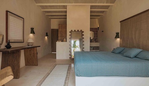 Habitación superior, 1 cama de matrimonio grande, terraza