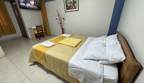 Habitación básica doble, 1 cama de matrimonio, sauna
