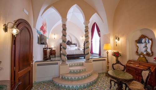 Habitación superior, vistas al mar