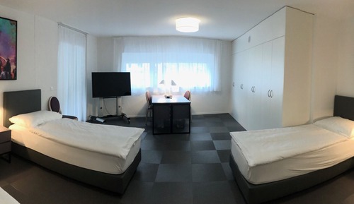 Habitación cuádruple de lujo, materiales antialérgicos