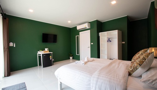 Habitación Deluxe, 1 cama doble, no fumadores, acceso a la piscina