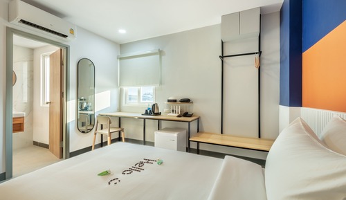 Habitación con 2 camas individuales