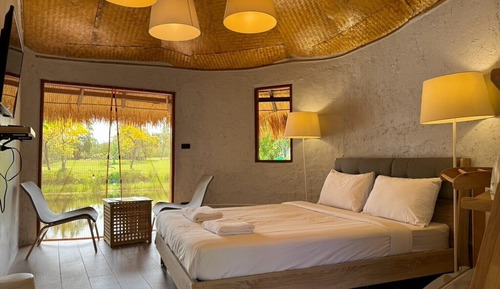 Habitación doble superior, 1 cama de matrimonio, vistas al lago