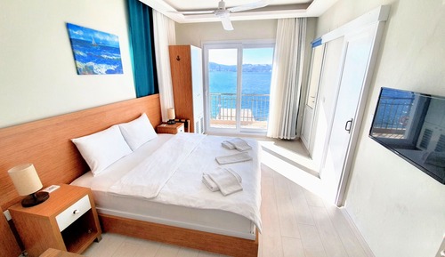 Habitación Deluxe, balcón, vistas al mar