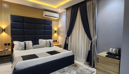Suite estudio Deluxe, 1 cama de matrimonio grande, frigorífico