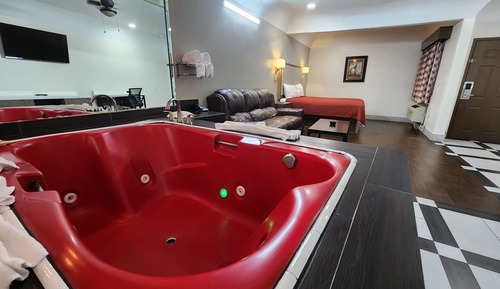 Suite presidencial, 1 cama de matrimonio grande, fumadores, bañera de hidromasaje