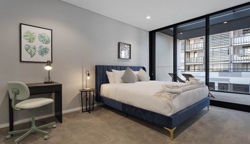 Apartamento clásico, 1 cama de matrimonio grande