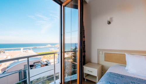 Habitación estándar doble, vistas al mar