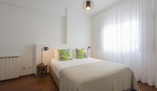Habitación con 1 cama doble o 2 individuales, vistas al jardín
