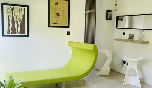 Habitación de diseño con 1 cama doble o 2 individuales
