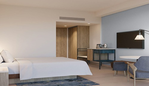 Habitación Deluxe, 1 cama de matrimonio grande, no fumadores, vistas al jardín (Balcony)