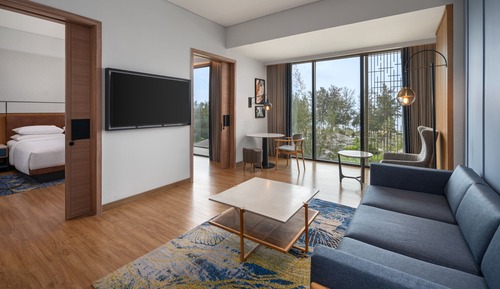 Suite Deluxe, 1 cama de matrimonio grande, no fumadores, vistas al mar
