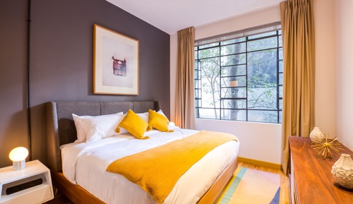 Habitación junior, vistas al parque